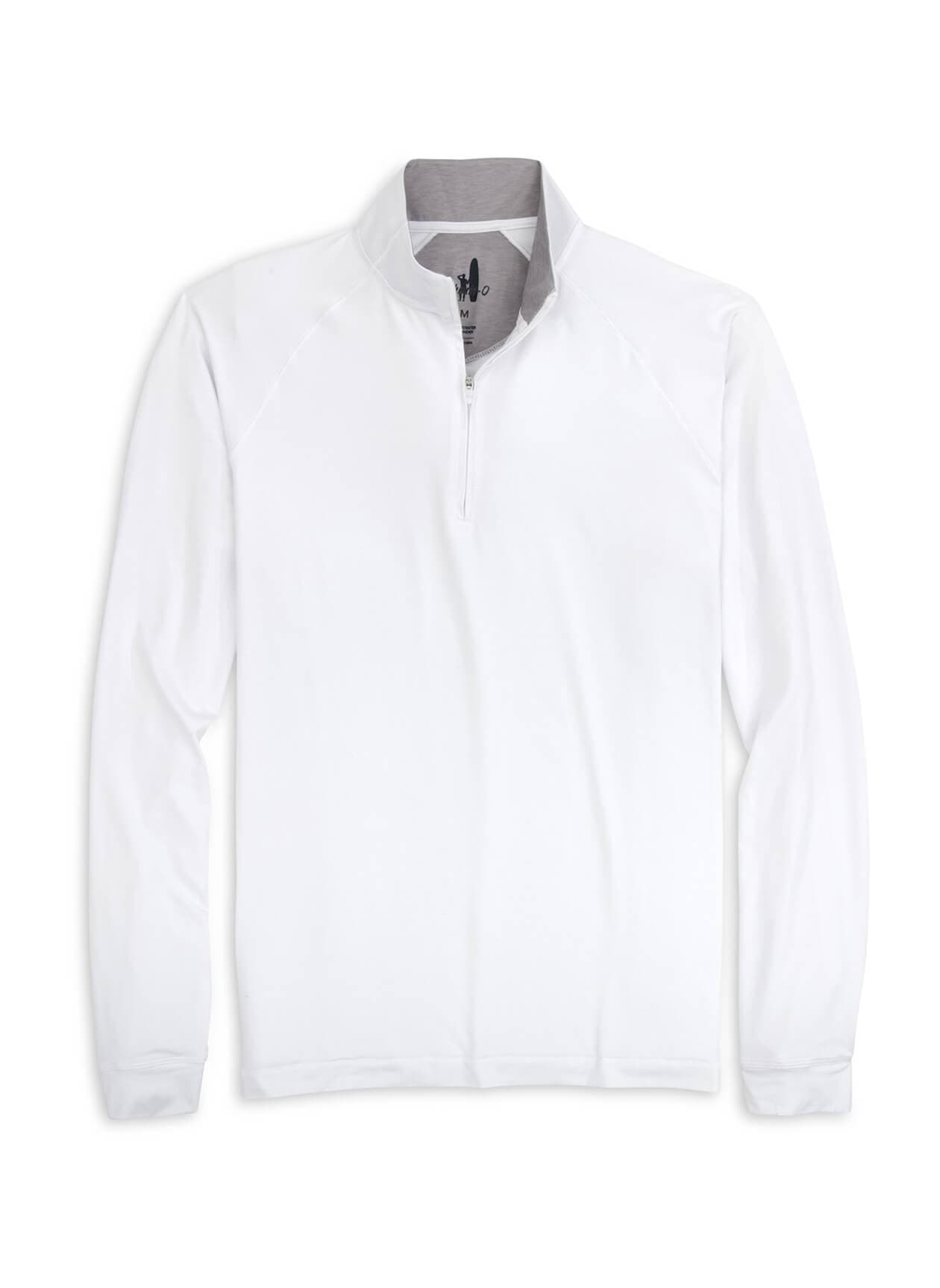Johnnie-O Men's Freeborne Quarter-Zip - White 3XL
