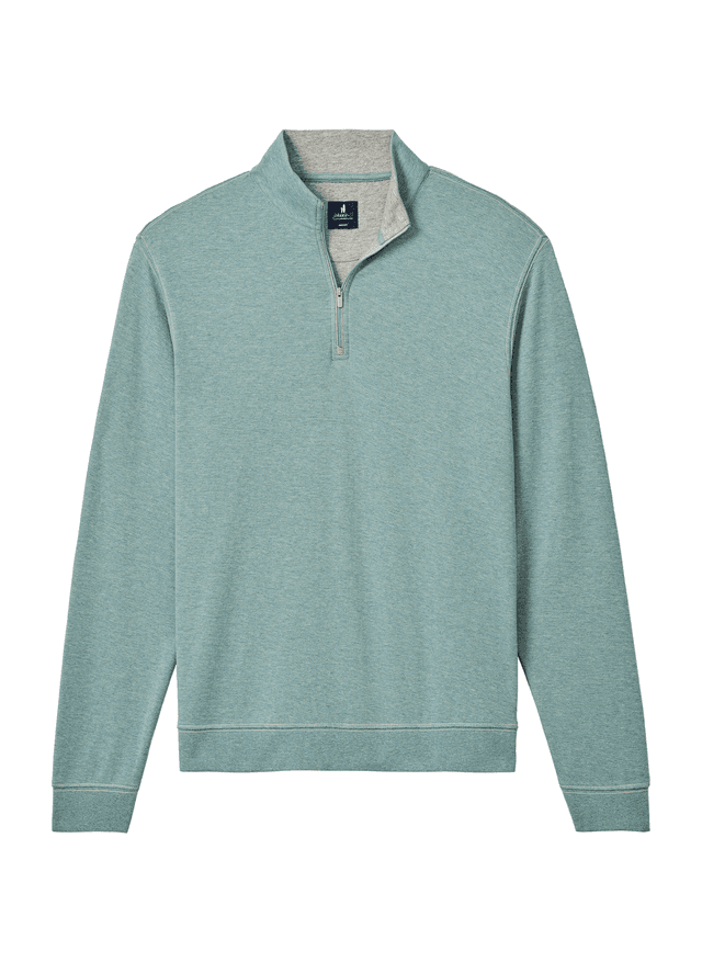 Johnnie-O Men's Hanks Quarter-Zip - Aegean Sea 3XL
