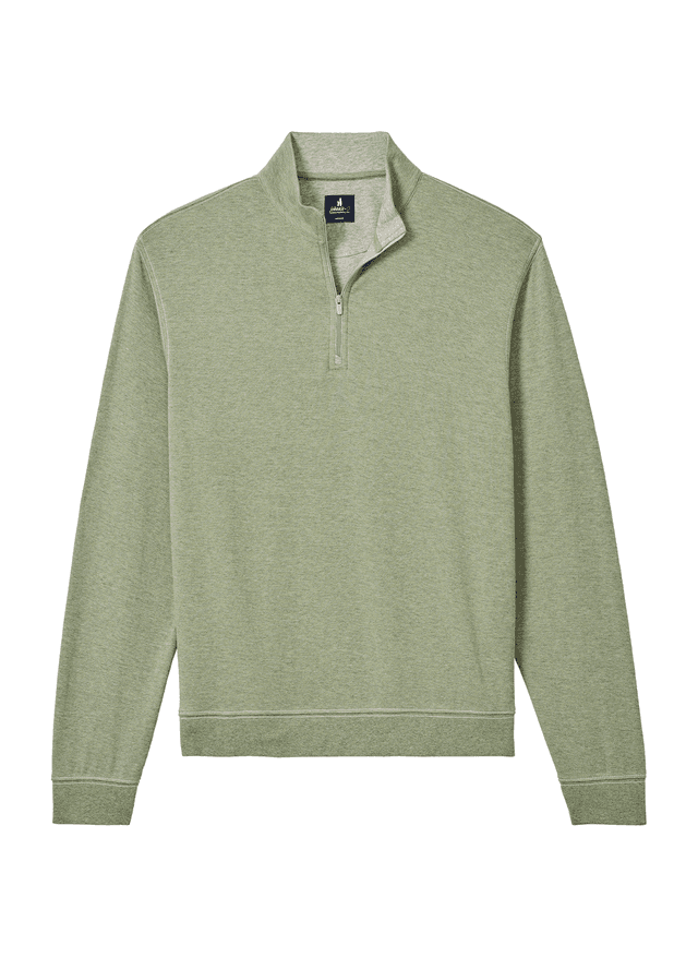 Johnnie-O Men's Hanks Quarter-Zip - Clover (CLOV) 3XL
