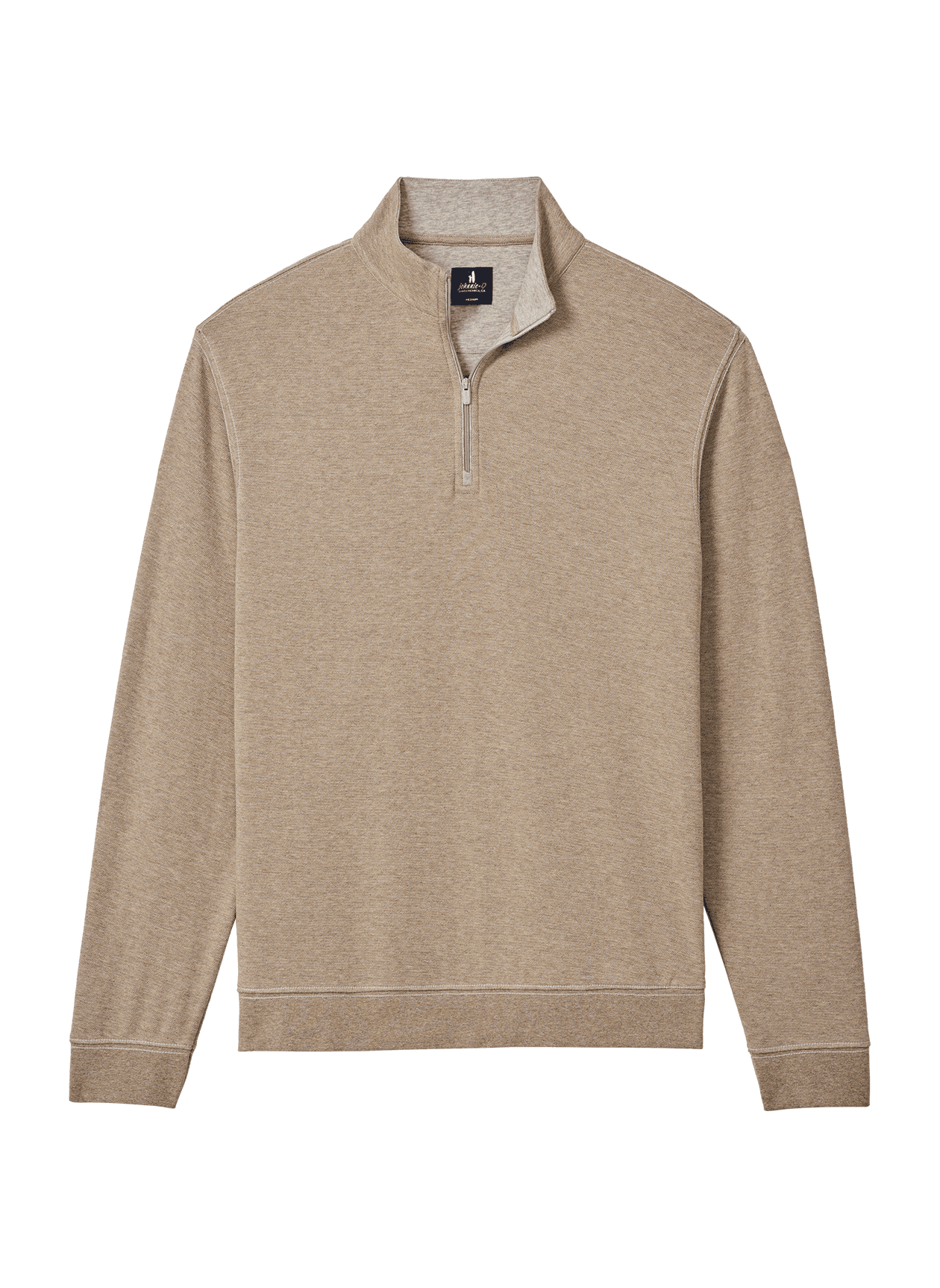 Johnnie-O Men's Hanks Quarter-Zip - Brown 3XL