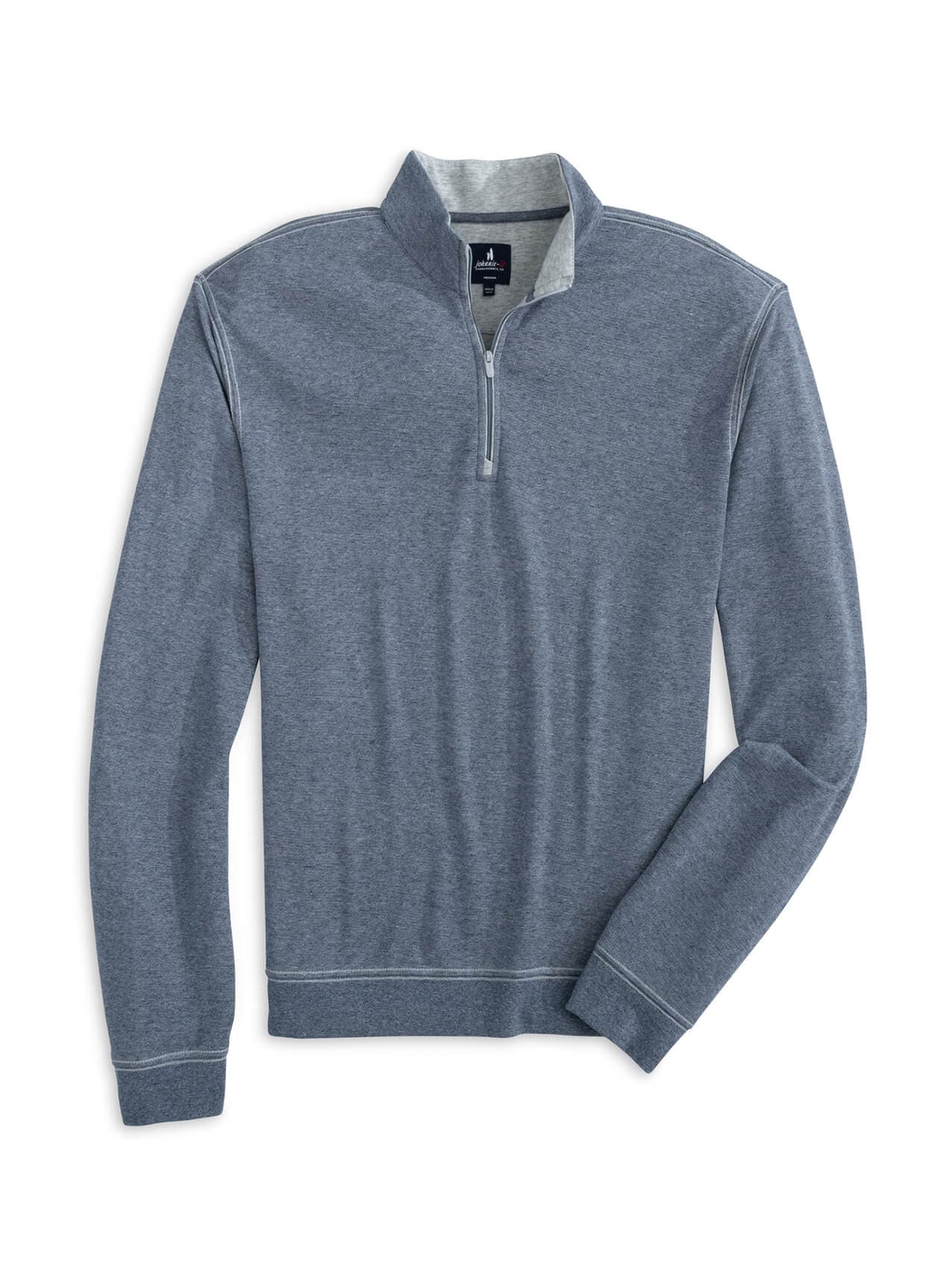 Johnnie-O Men's Hanks Quarter-Zip - Navy 3XL