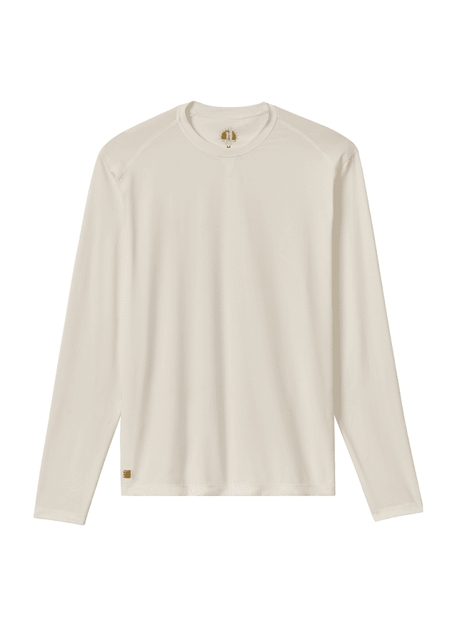 Johnnie-O Men's Basin Long-Sleeve T-Shirt - White 3XL