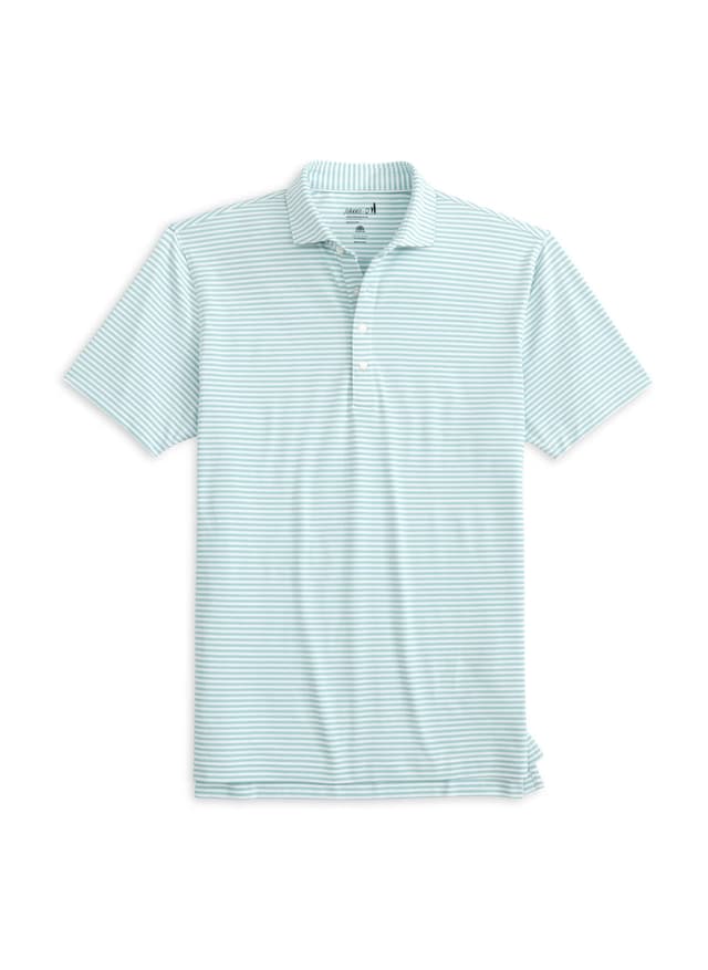 Johnnie-O Men's Stetsons Polo - Haze (HAZE) 3XL