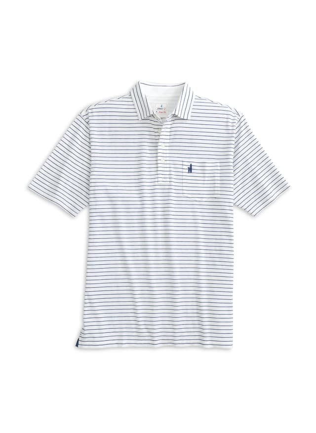 Johnnie-O Men's Ryan Polo - White LG