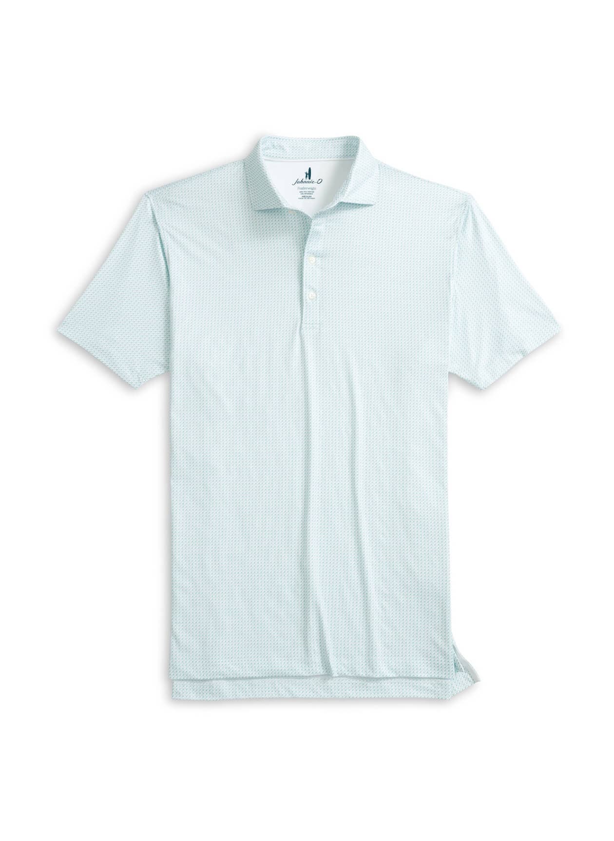 Johnnie-O Men's Tee Party Polo - White LG