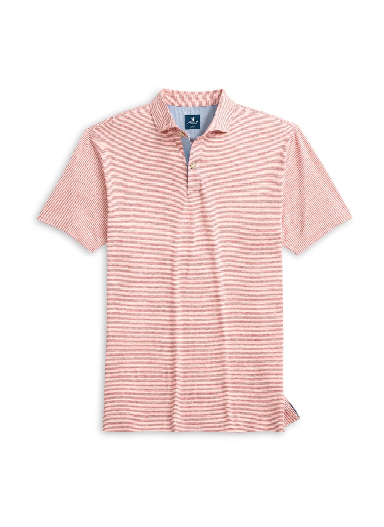 Johnnie-O Men's Thatcher Polo - Orange LG