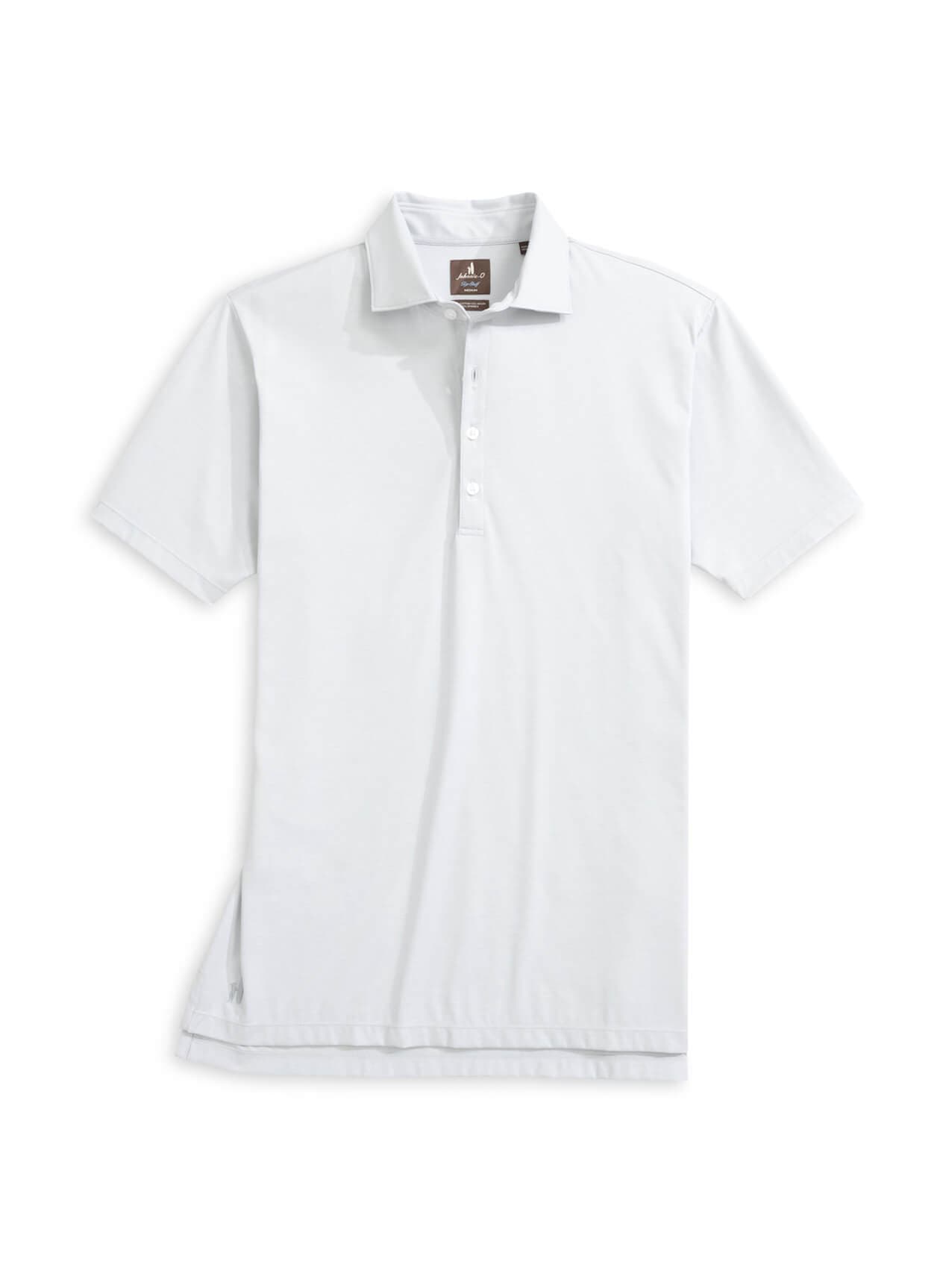 Johnnie-O Men's Elba Polo - Light Grey LG