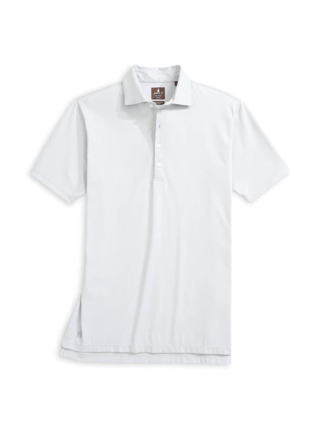 Johnnie-O Men's Elba Polo - Light Grey LG