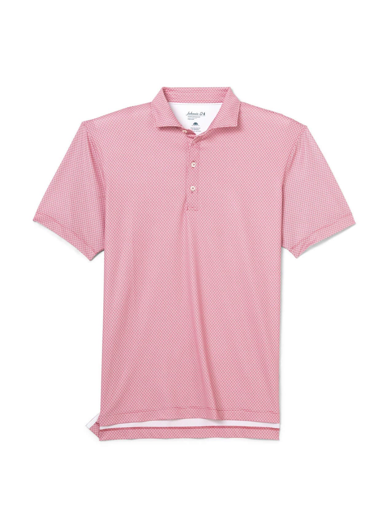 Johnnie-O Men's Tile Neat Polo - Red 3XL