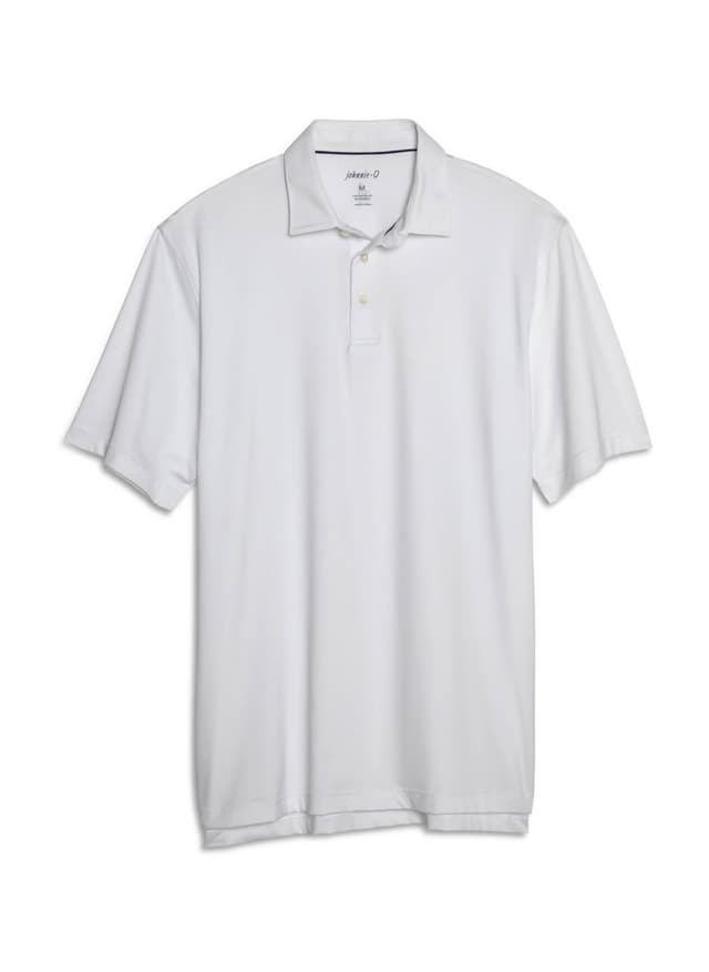 Johnnie-O Men's Birdie Prep Performance Polo - White 3XL