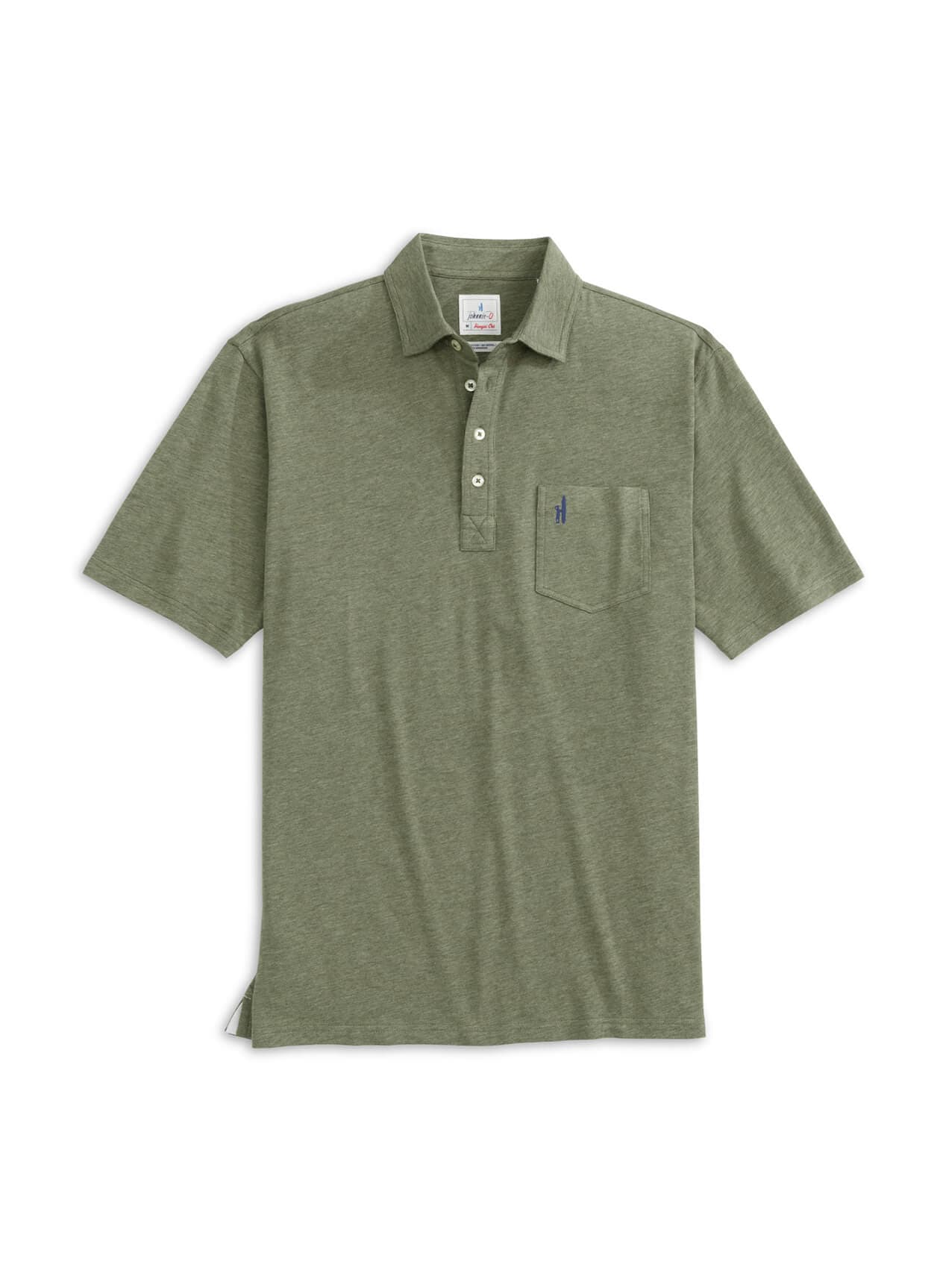 Johnnie-O Men's Heathered Original 2.0 Polo - Oxford (OXFD) 3XL