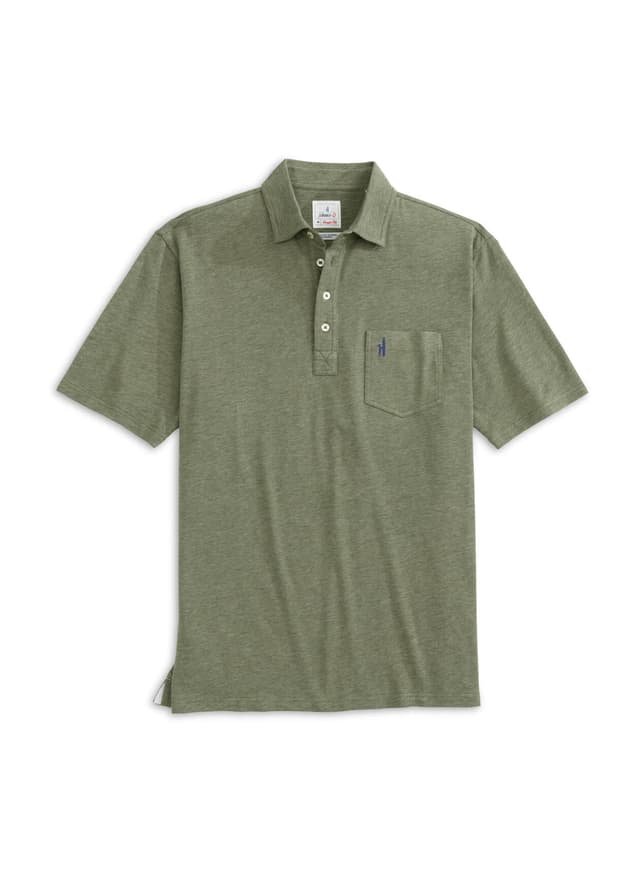 Johnnie-O Men's Heathered Original 2.0 Polo - Oxford (OXFD) 3XL