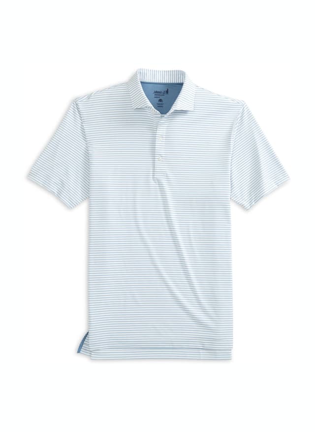 Johnnie-O Men's Michael Polo - White 3XL