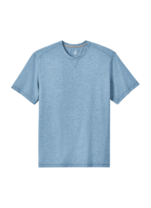 Johnnie-O Men's Course T-Shirt - BARRELS BLUE 3XL