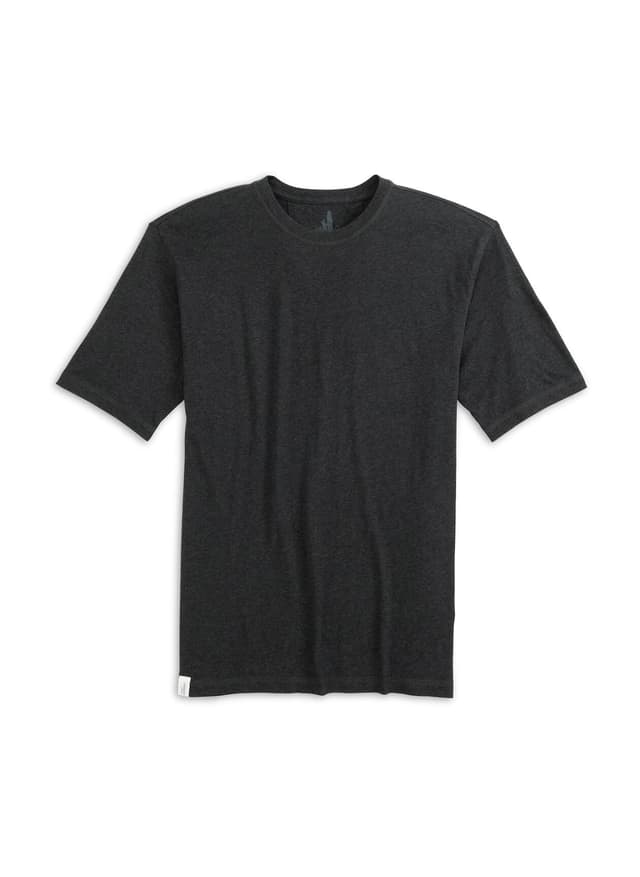 Johnnie-O Men's Heathered Spencer T-Shirt - Charcoal (CHAR) LG