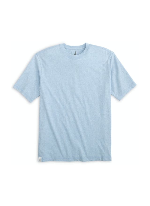 Johnnie-O Men's Heathered Spencer T-Shirt - Gulf Blue LG