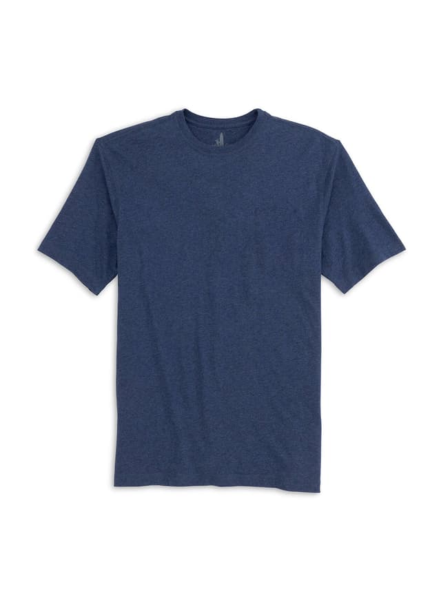 Johnnie-O Men's Heathered Spencer T-Shirt - Navy LG