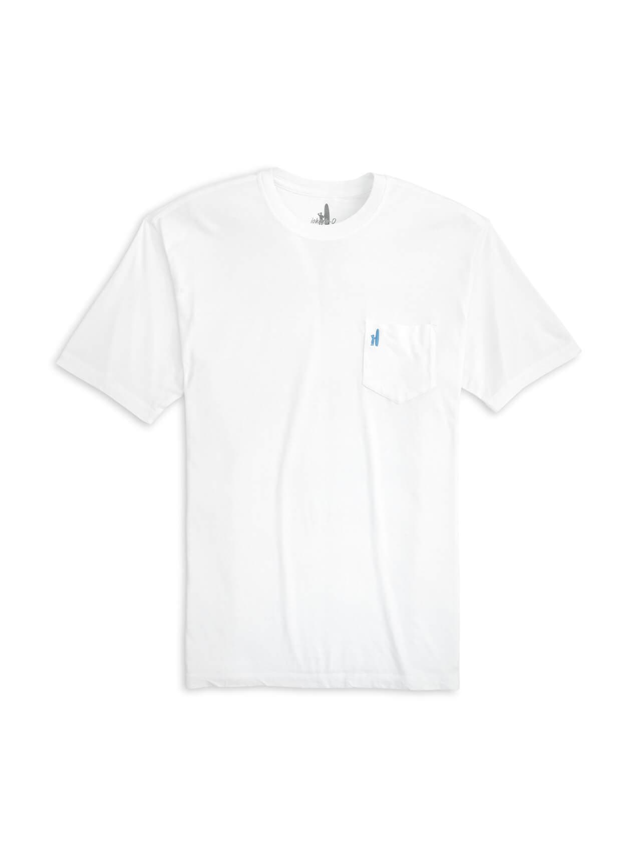 Johnnie-O Men's Dale 2.0 T-Shirt - White 3XL