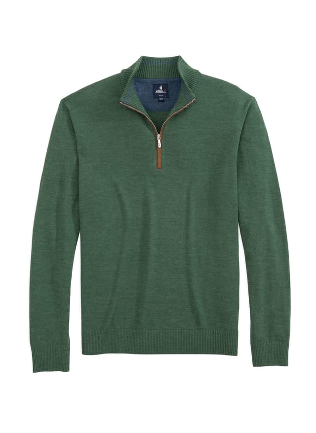 Johnnie-O Men's Raynor Quarter-Zip - Forged LG