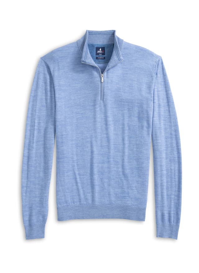 Johnnie-O Men's Raynor Quarter-Zip - Maliblu LG