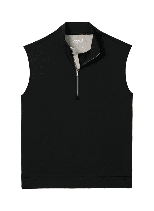 Johnnie-O Men's Torque Vest - Black 3XL