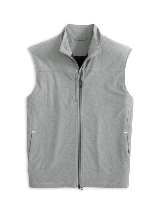 Johnnie-O Men's Big Sur Vest - Light Grey LG