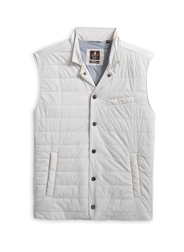 Johnnie-O Men's Bauer Vest - Moonstruck LG