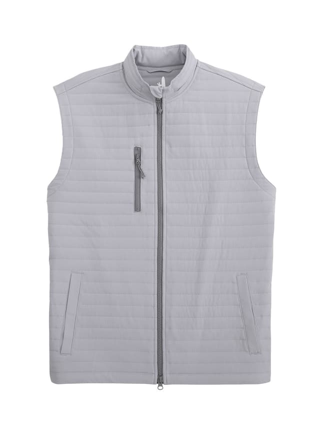 Johnnie-O Men's Crosswind Prep-formance Vest - Seal (SEAL) 3XL