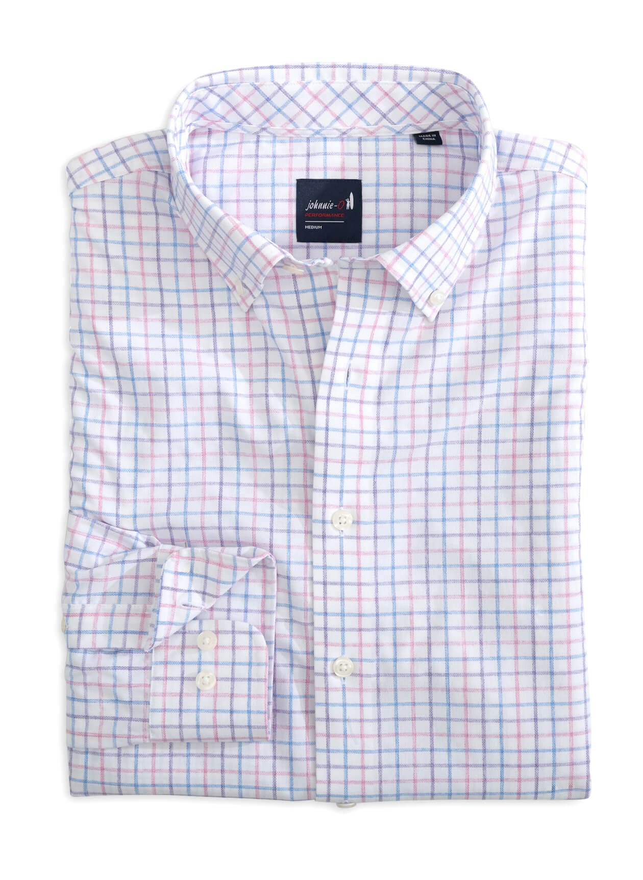 Johnnie-O Men's Paddock Shirt - Pink LG