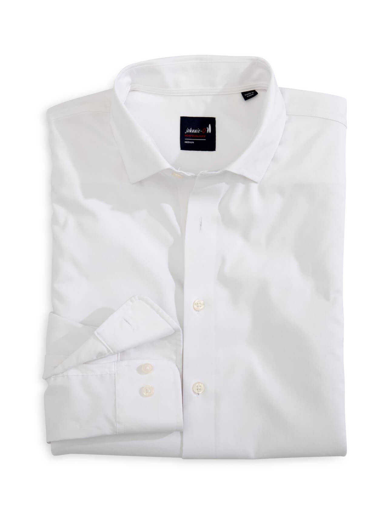 Johnnie-O Men's Travis Shirt - White 3XL