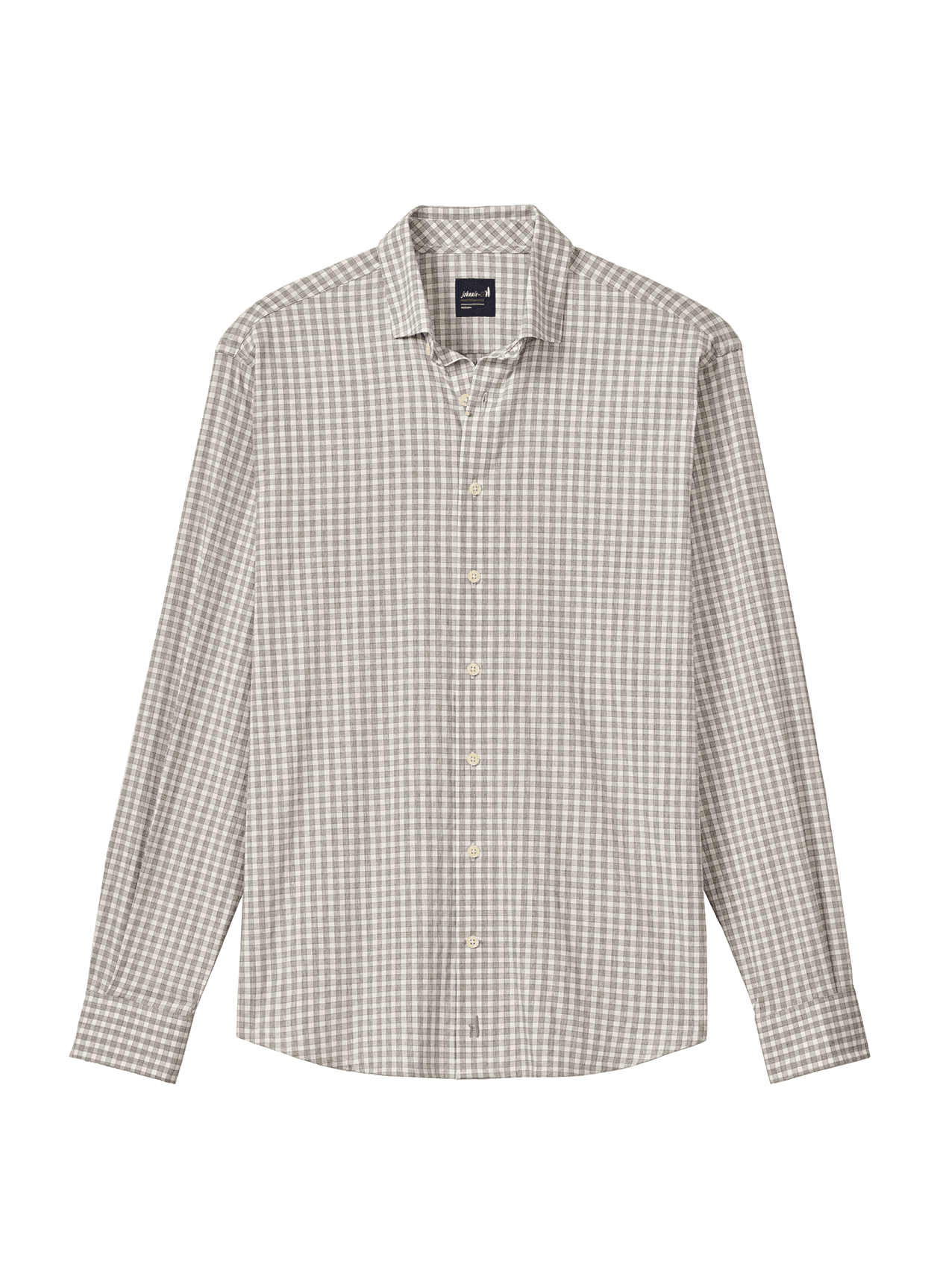 Johnnie-O Men's Westwood Shirt - Light Grey 3XL