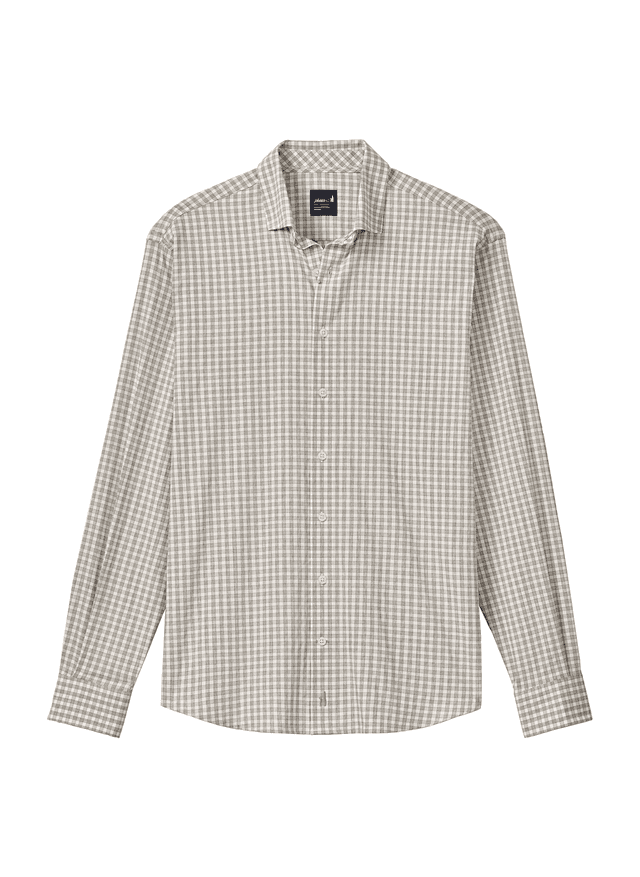 Johnnie-O Men's Westwood Shirt - Light Grey 3XL