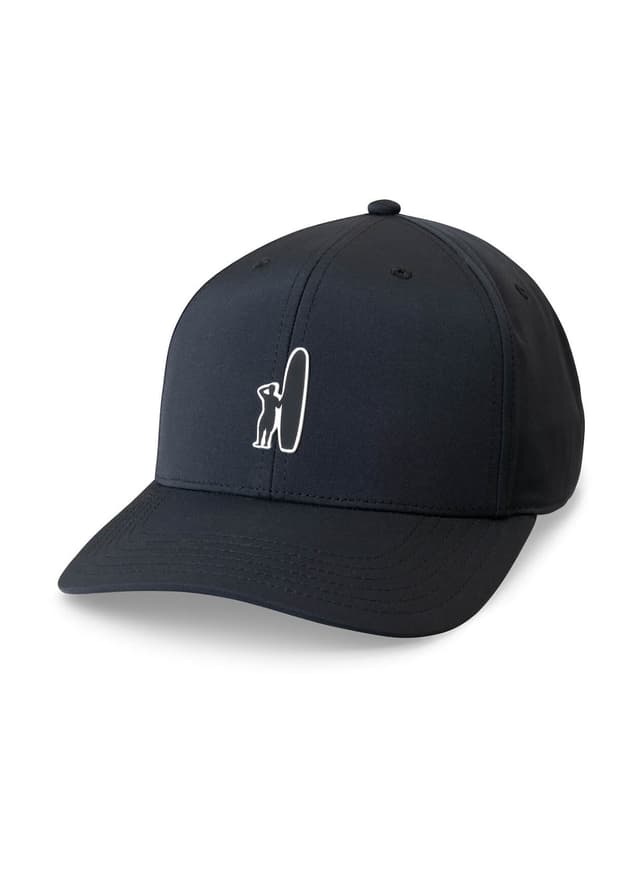 Johnnie-O Surfer Logo - Black MISC