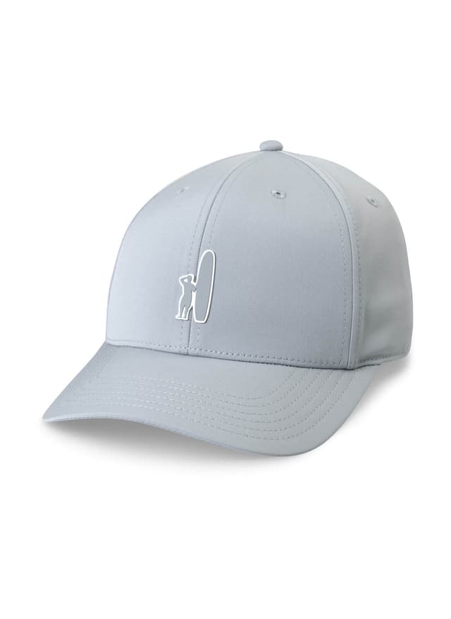 Johnnie-O Surfer Logo - Light Grey MISC
