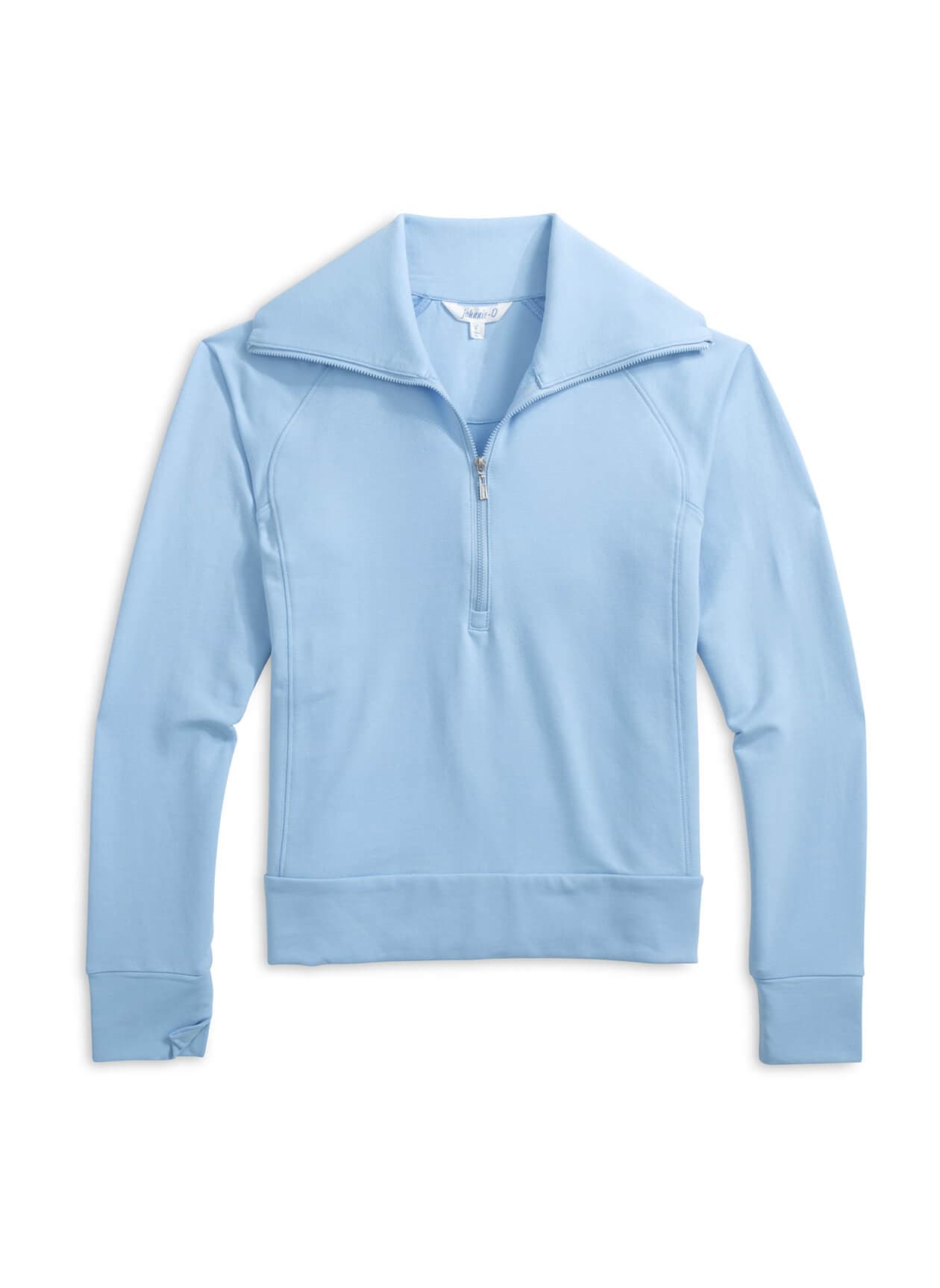 Johnnie-O Women's Eliza Quarter-Zip - Cyan LG