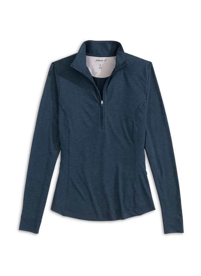 Johnnie-O Women's Susie Quarter-Zip SP26 - Navy LG