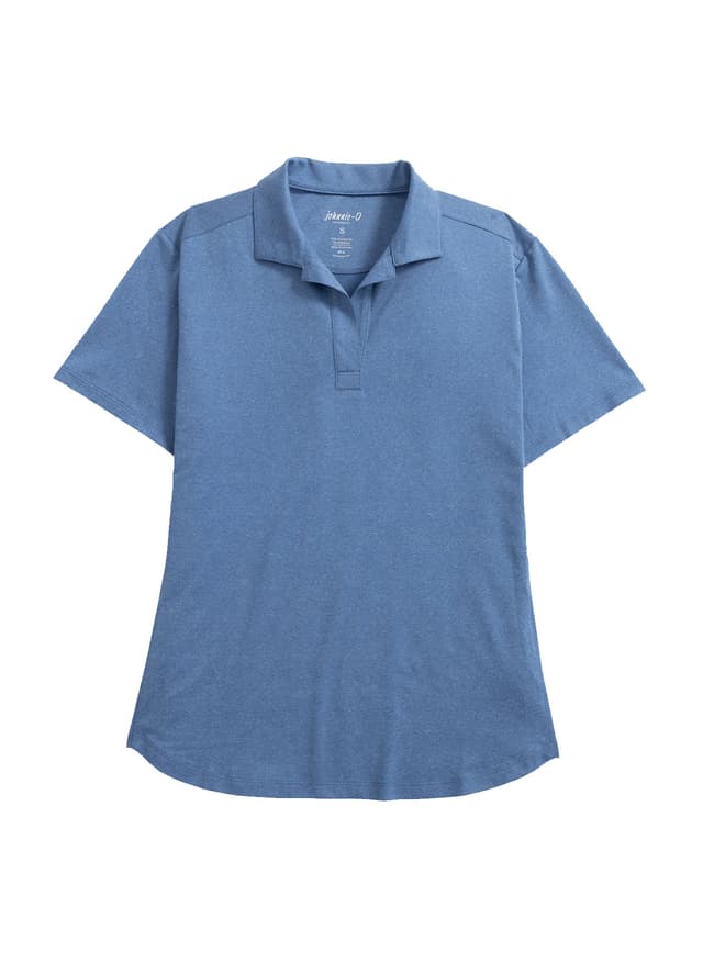 Johnnie-O Women's Sadie Performance Polo - Blue LG