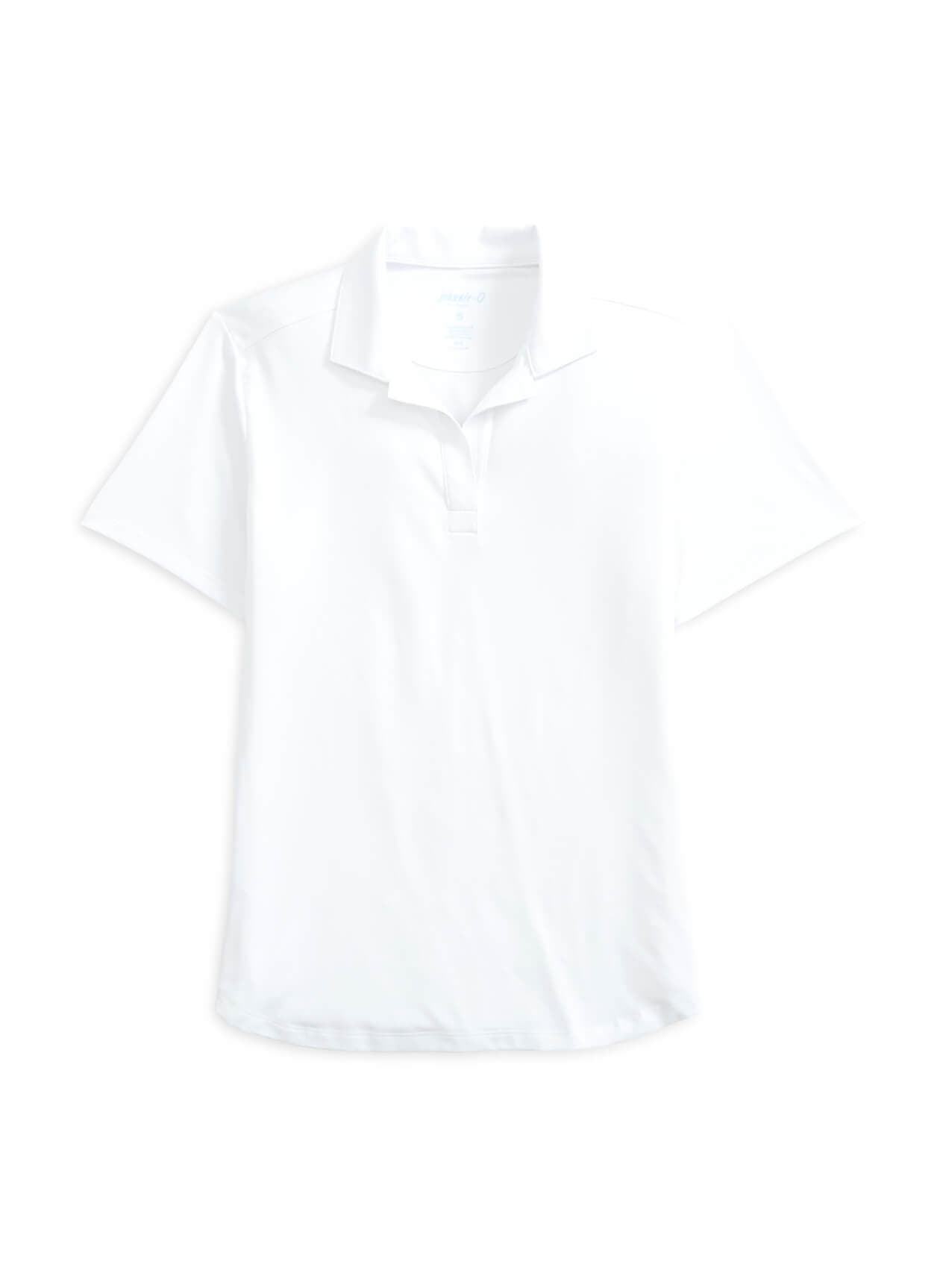 Johnnie-O Women's Sadie Performance Polo - White LG