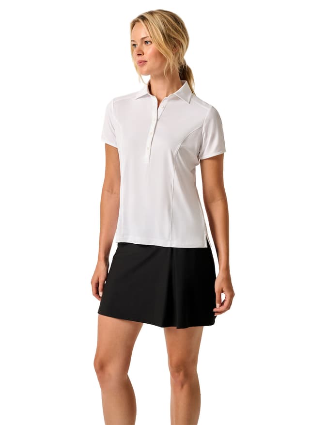 Johnnie-O Women's Angela Polo - White LG