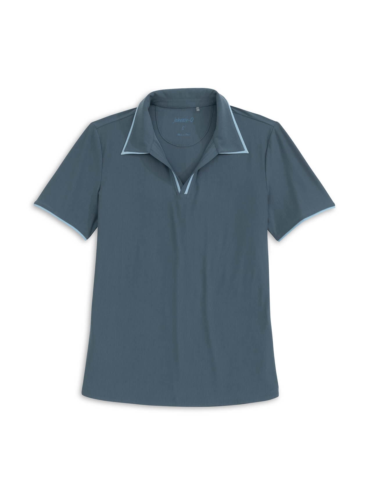 Johnnie-O Women's Adelaide Polo - Bering Sea LG