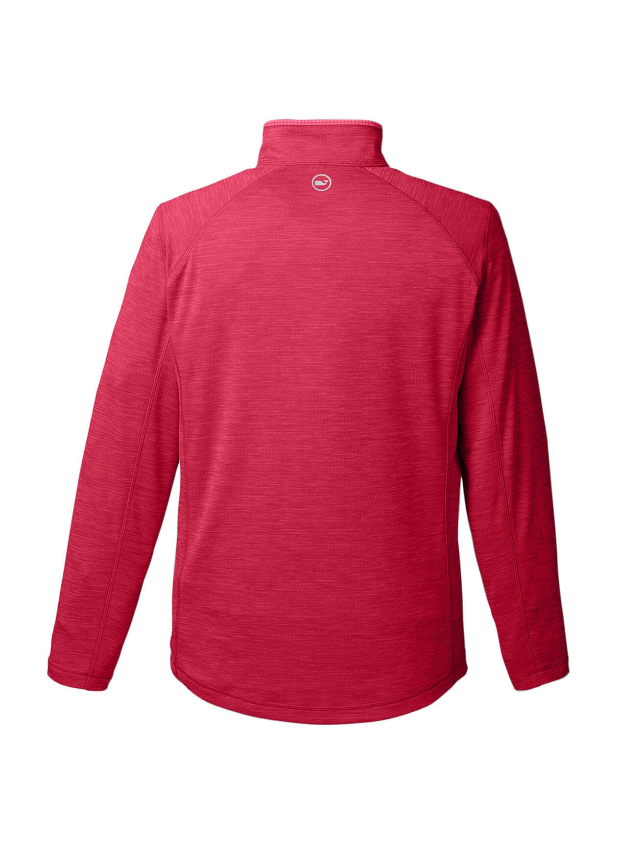 Vineyard Vines Men's Sankaty Quarter-Zip Pullover - Collegiate Red (1601) LG