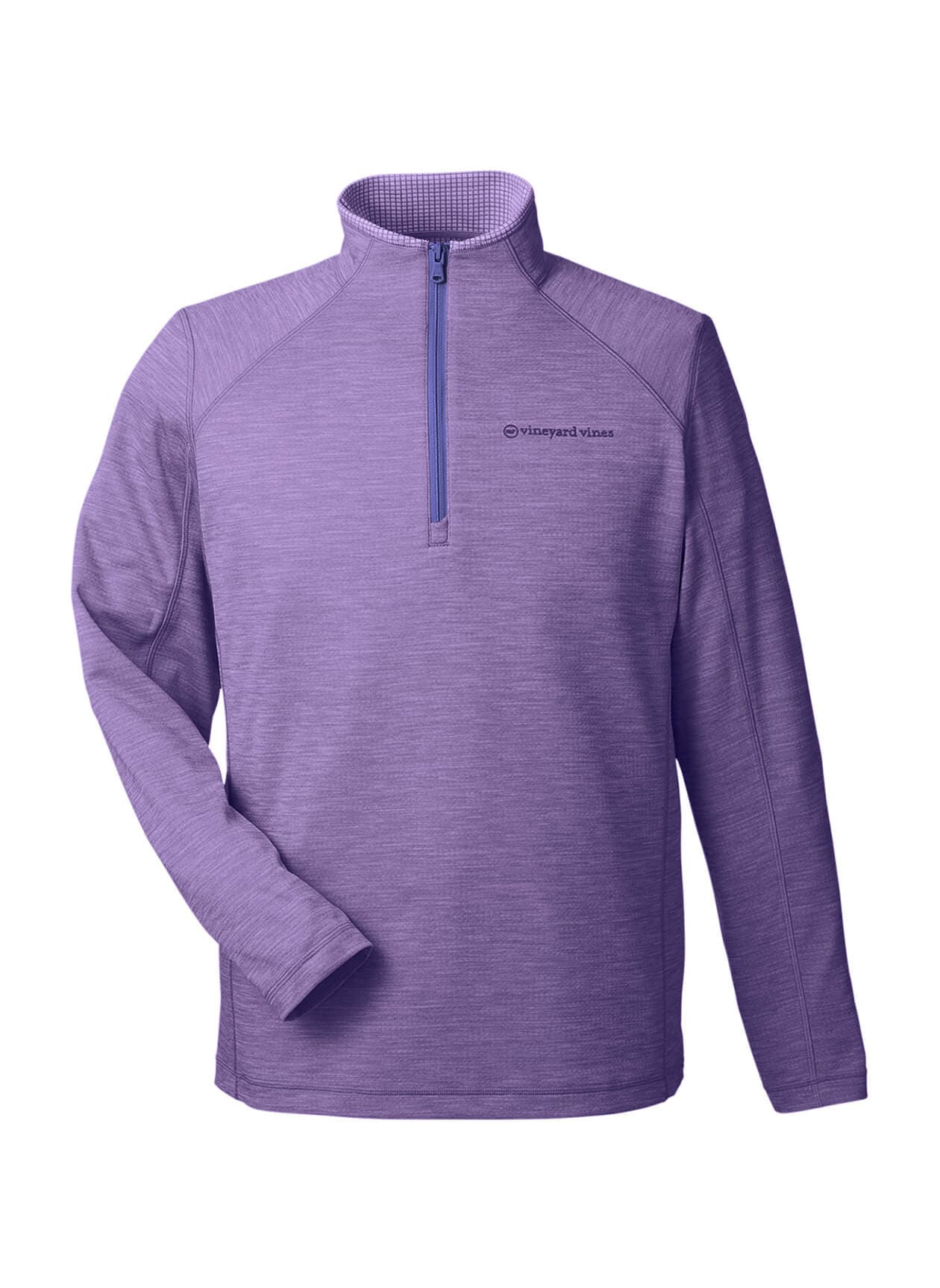 Vineyard Vines Men's Sankaty Quarter-Zip Pullover - Purple LG