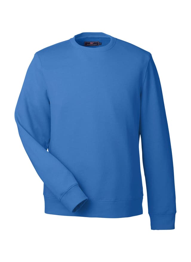Vineyard Vines Men's Garment-Dyed Crew Sweatshirt - Red LG
