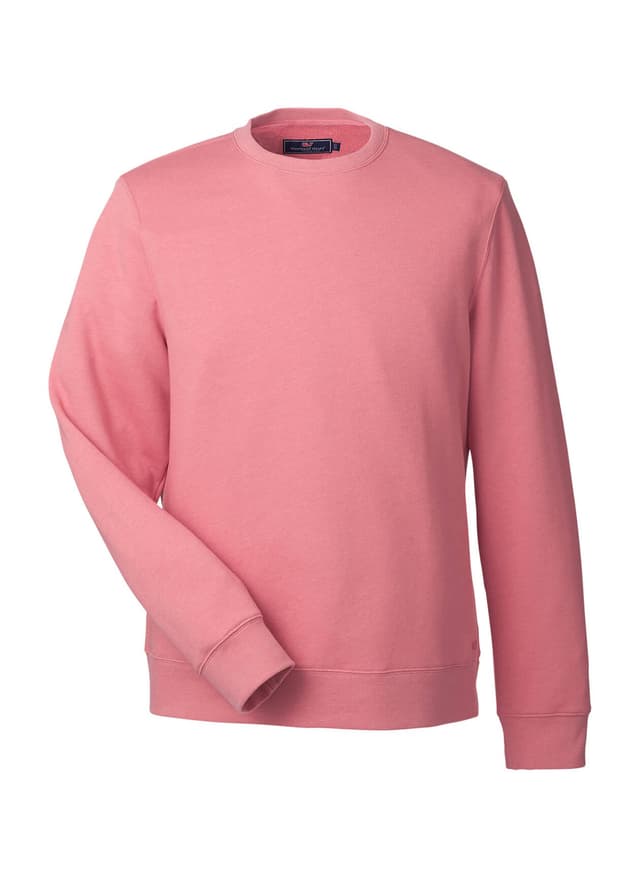 Vineyard Vines Men's Garment-Dyed Crew Sweatshirt - Purple LG