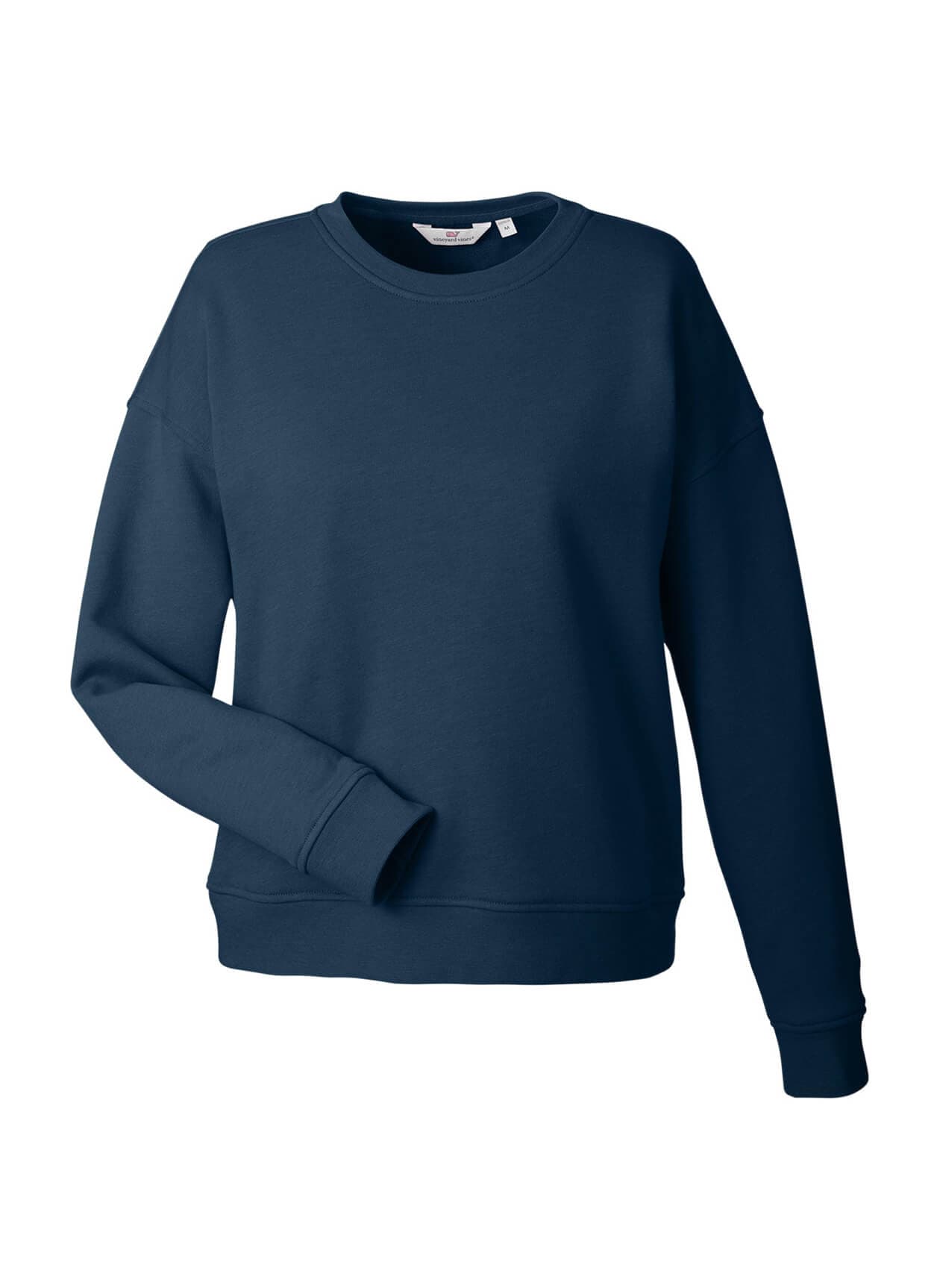 Vineyard Vines Women's Garment-Dyed Crew Sweatshirt - Vineyard Navy LG