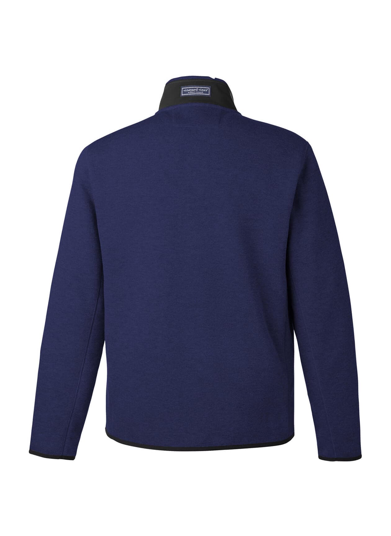 Vineyard Vines Men's Mountain Sweaterfleece Quarter-Zip - Dark Grey LG
