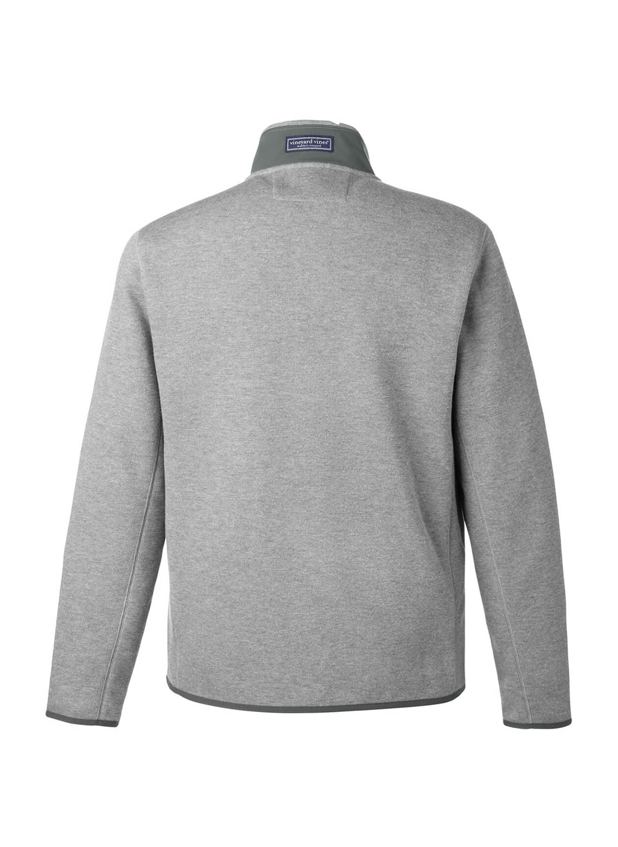 Vineyard Vines Men's Mountain Sweaterfleece Quarter-Zip - Red LG