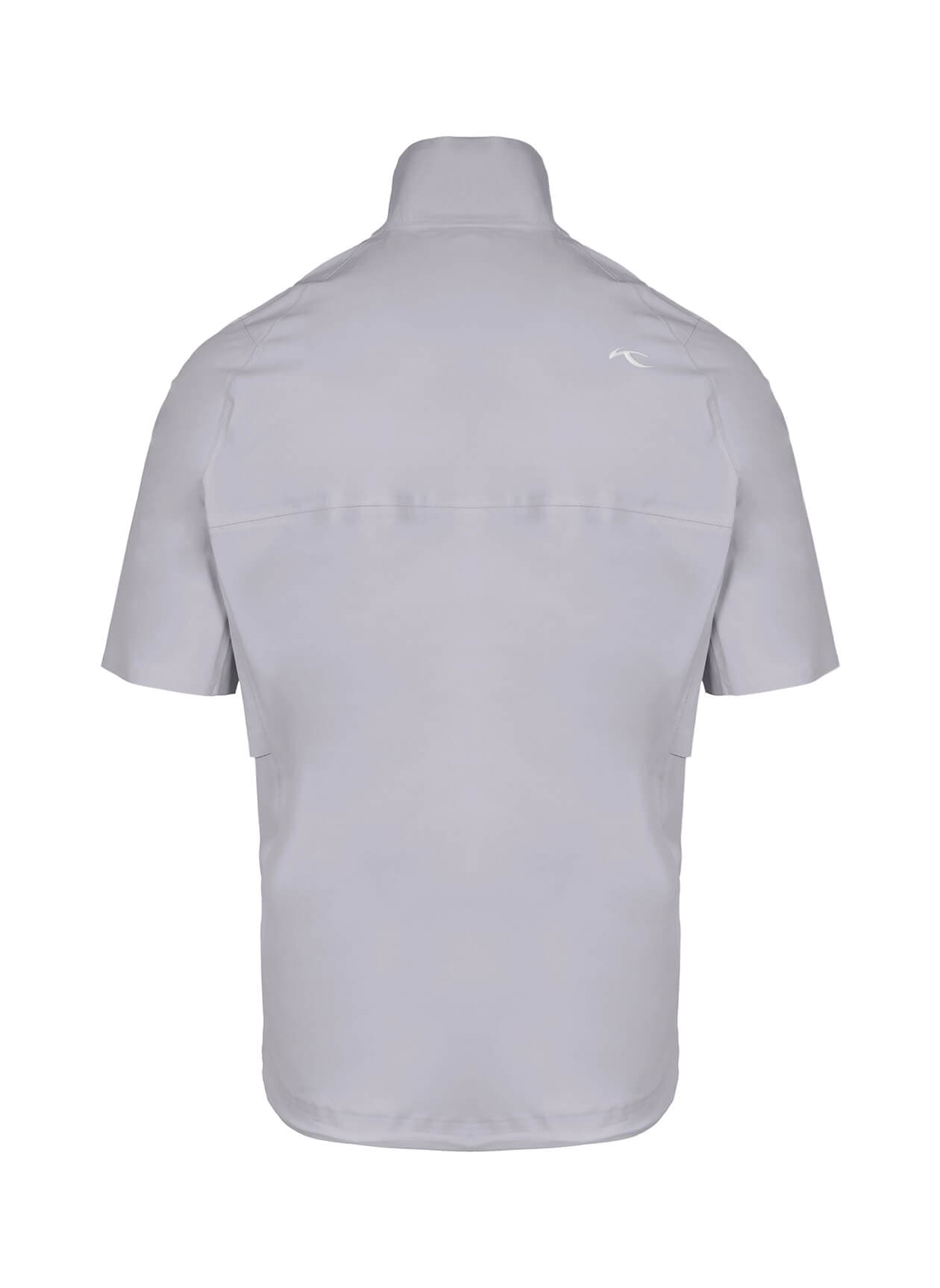 Kjus Men's Rain Rescue 2.0 Troyer - S26 - Alloy / Atlanta Blue (K0091803) LG