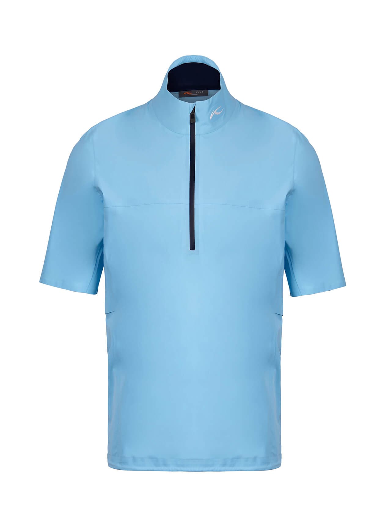 Kjus Men's Rain Rescue 2.0 Troyer - S26 - Poolside / Atlanta Blue (K0091804) LG