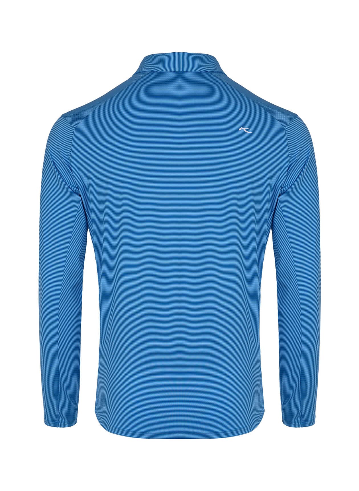 Kjus Men's Soren Stripe Polo Long Sleeve - S26 - Brown 3XL